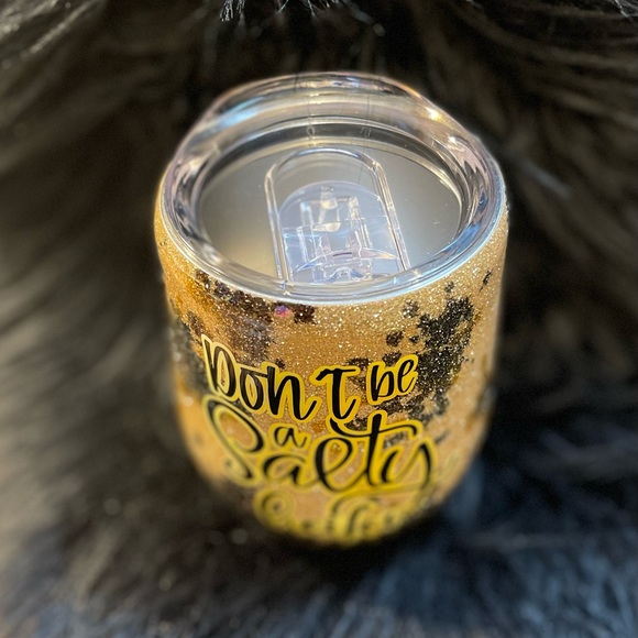 “Don’t Be A Salty Heifer” Wine Tumbler - Picture 3 of 9